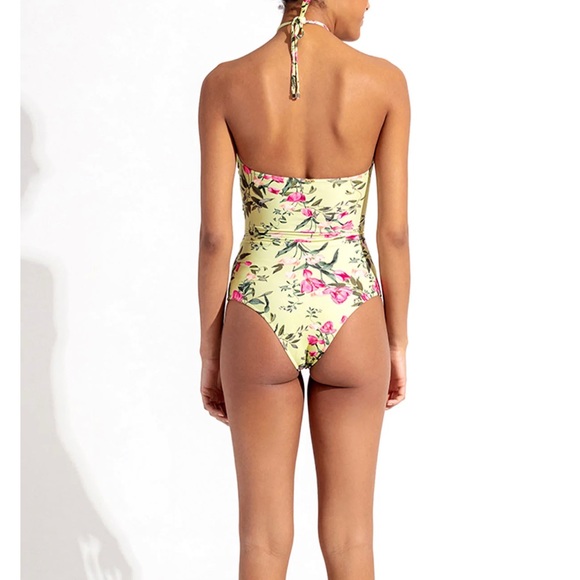 PATBO Tula Floral Print One-Piece w/ Tags Size L - Picture 3 of 9